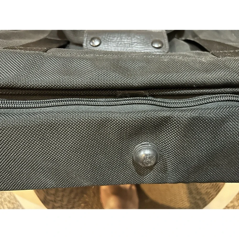 Vintage Tumi USA Black Ballistic Nylon Luggage Carry on Garment Bag 21
